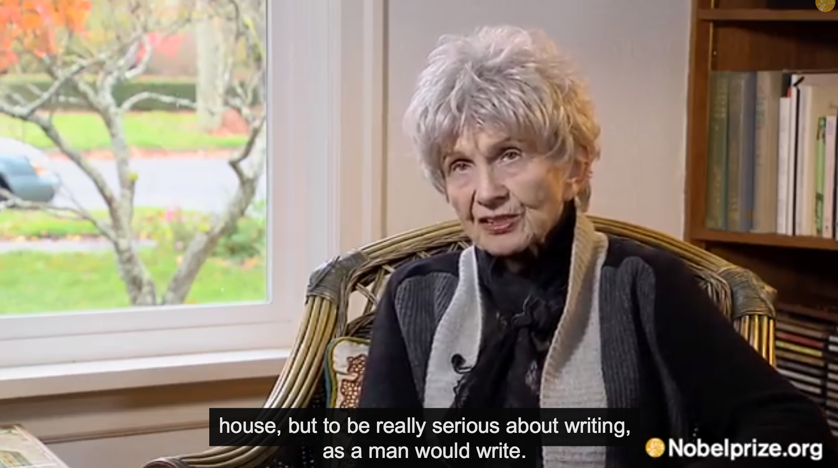Författaren Alice Munro som i år vann Nobels litteraturpris. Författaren Alice Munro som i år vann Nobels litteraturpris.
